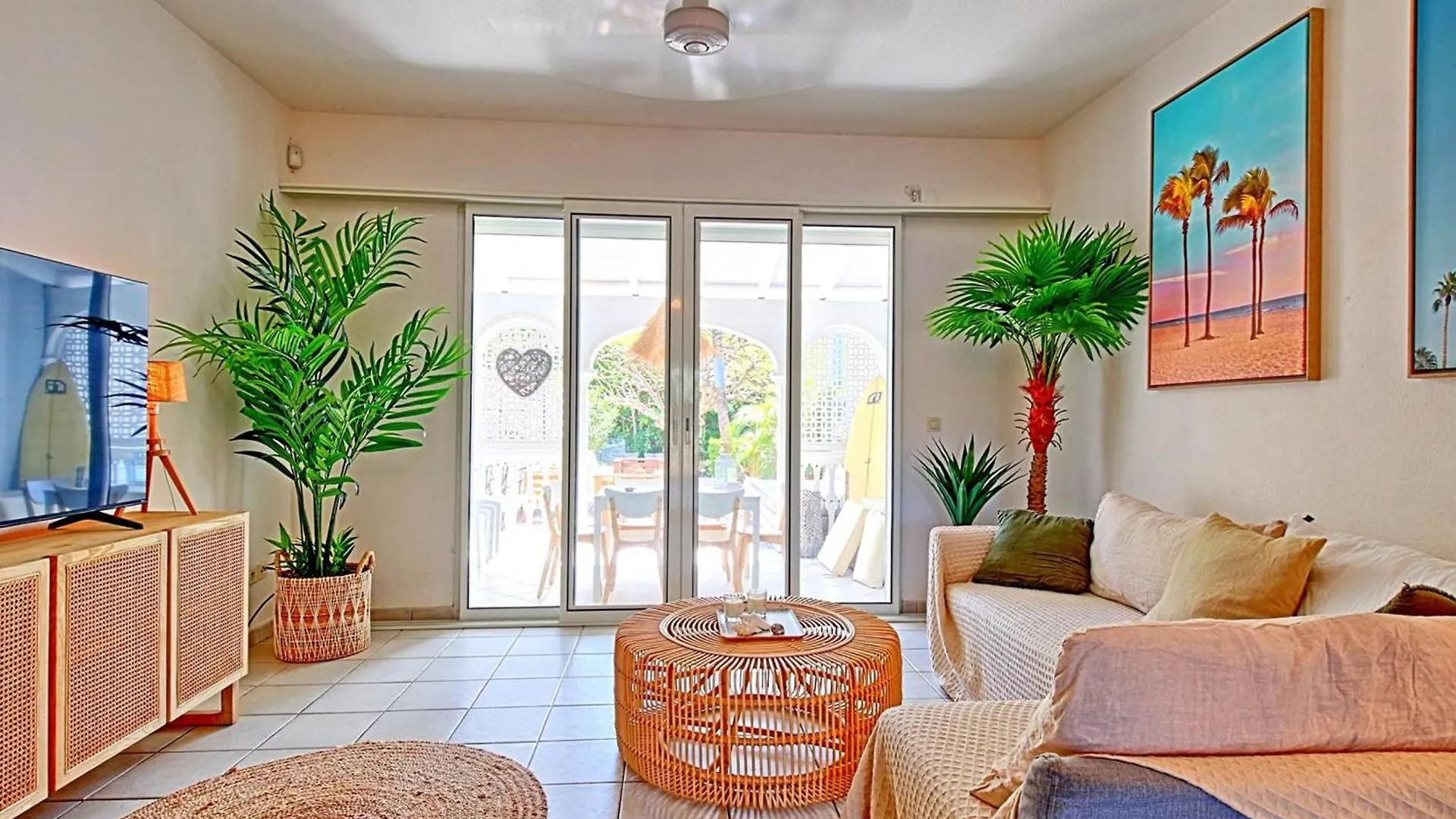Villa Rainbow : Evasion De Reve A La Baie Orientale Avec Piscine Et Plage A Proximite - Fr-1-734-57 Marigot  Appartement
